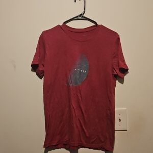 Hylete Maroon Short Sleeve Tee